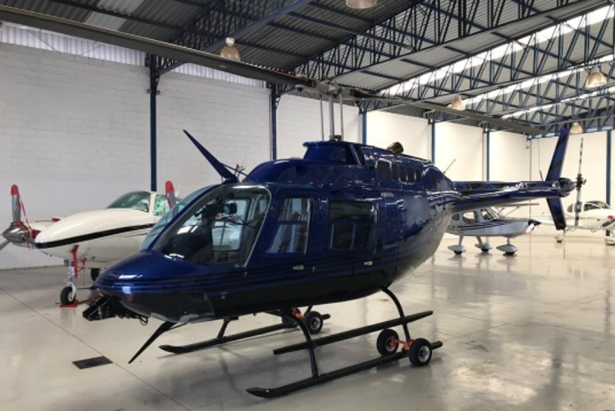 Roban un helicóptero en hangar del AICM, Fiscalía investiga