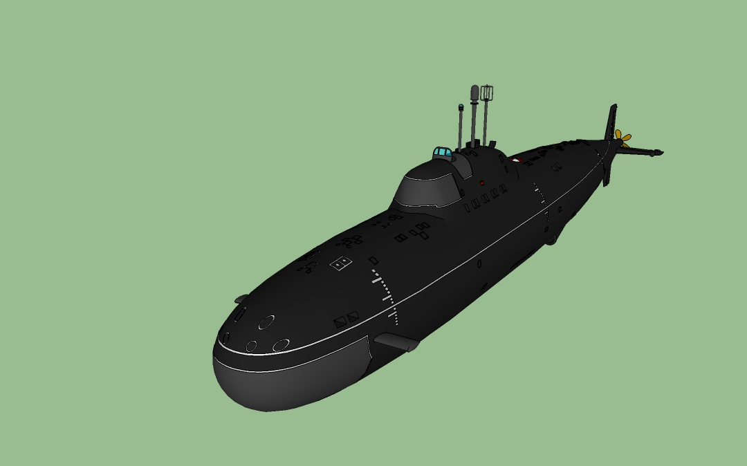 J4-M-Submarine-NAVY-Russie-SSN-Alpha-Class-Trimble J4-M-Submarine-NAVY-Russie-SSN-Alpha-Class-Trimble