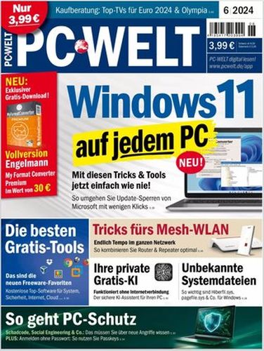 Cover: Pc Welt Magazin No 06 Juni 2024
