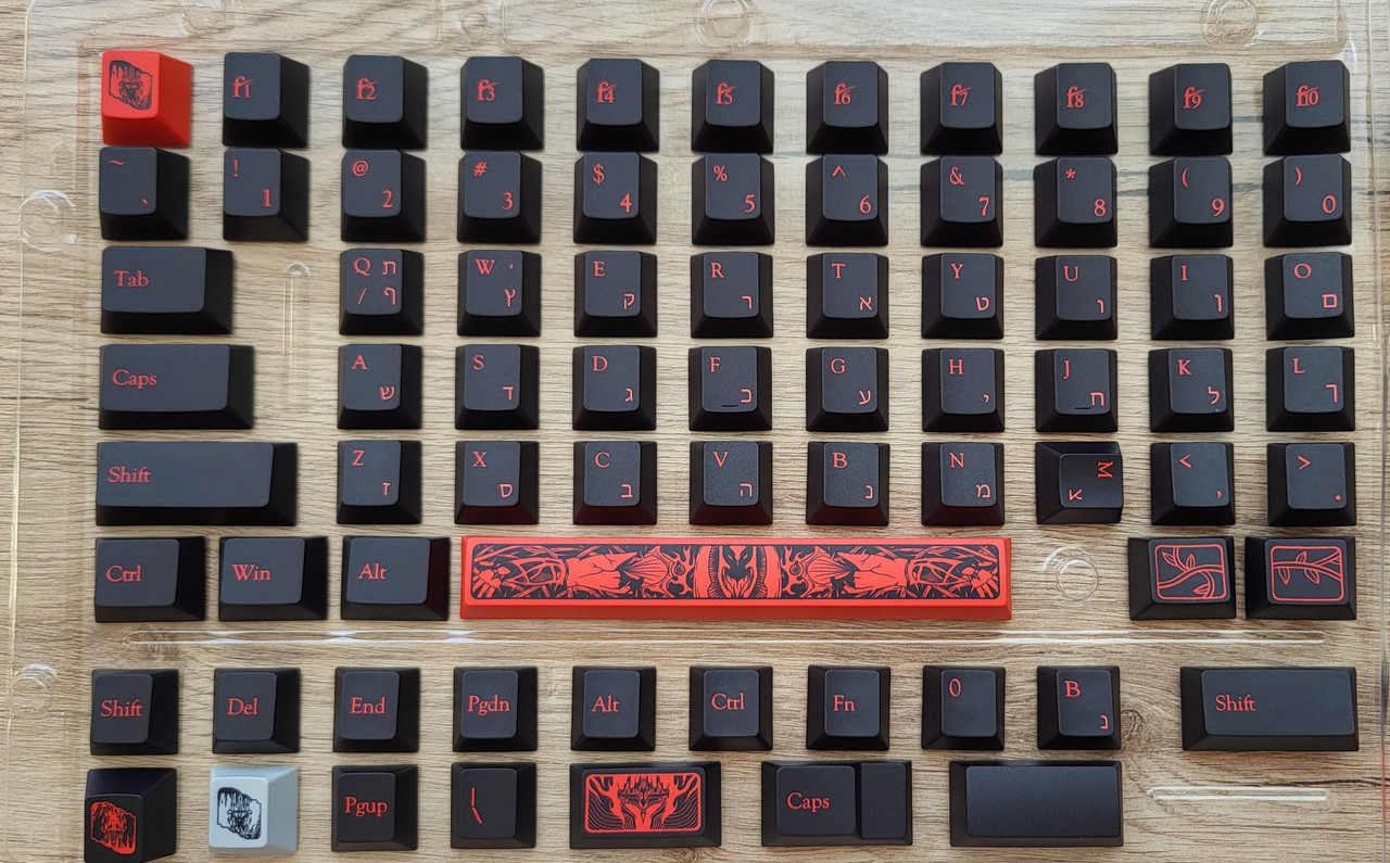 Dark Covenant PBT Dye-Sub+PC- 2300