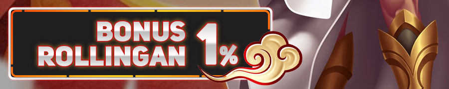 BONUS ROLLINGAN UP 1%<