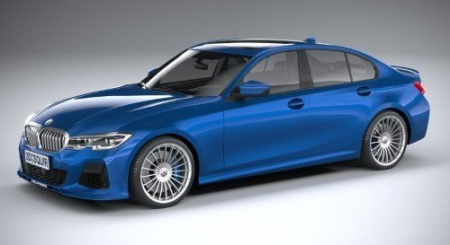 BMW Alpina D3 S Sedan 2020 3D Model