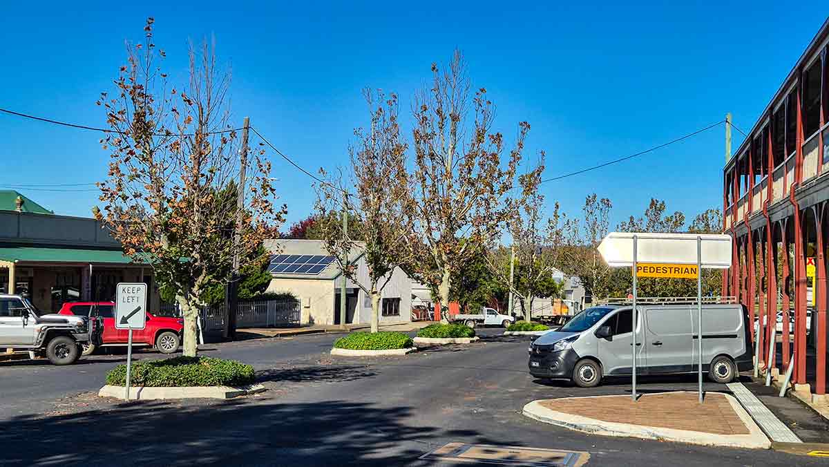 Autumn sun in Coolah