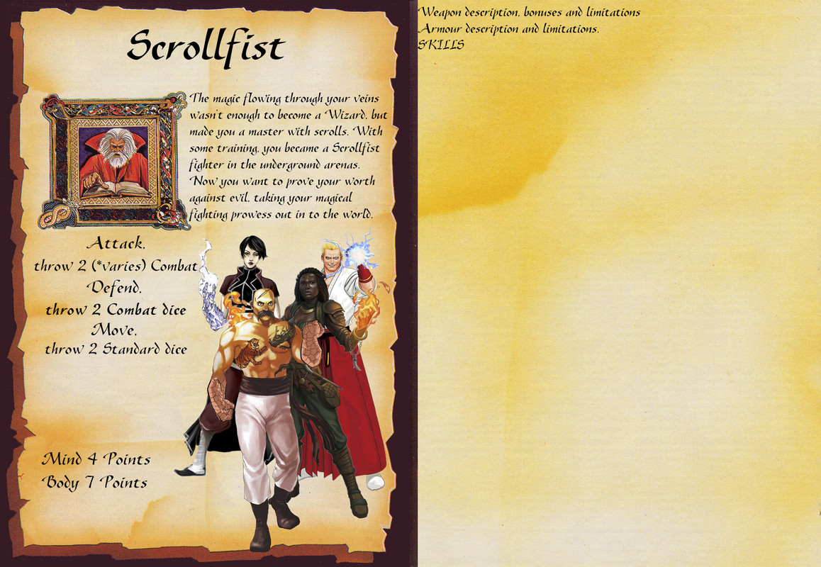 Character card Scrollfist