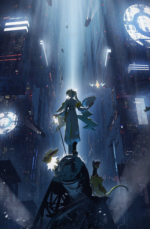 hatsune-miku-rotom-jolteon-magnemite-ele