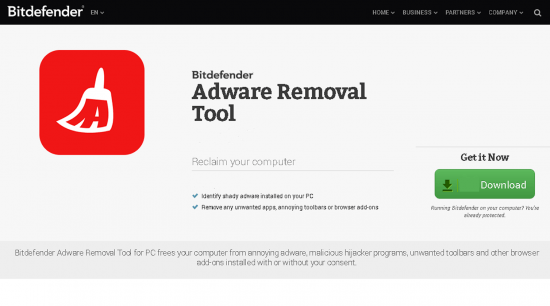 Bitdefender Adware Removal Tool v1.1.8.1668