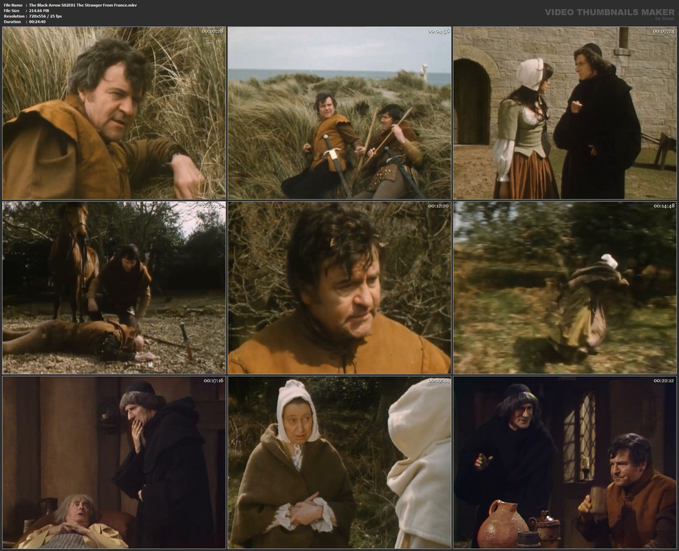 The Black Arrow S02E01 The Stranger From France.mkv