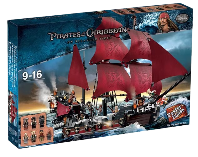 Lego Pirates and Carriben