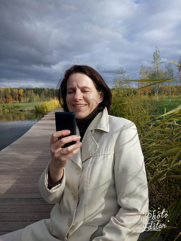 Люба осенью 1