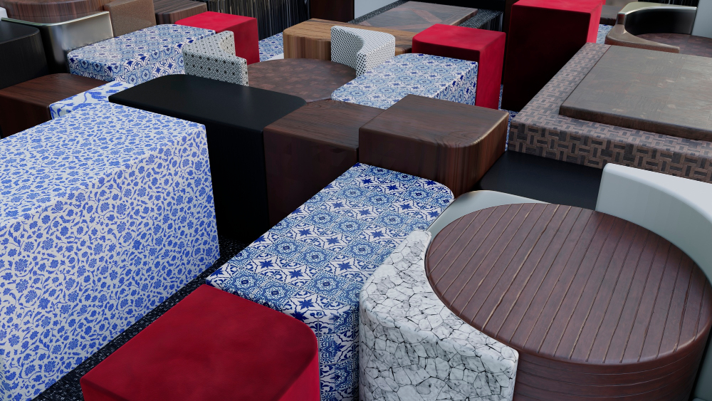 How to Style Ottomans for Extra Storage Seating