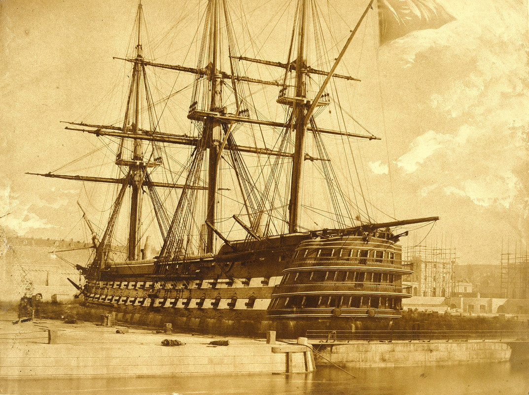 Duke of Wellington в Keyham (Англия) в 1854