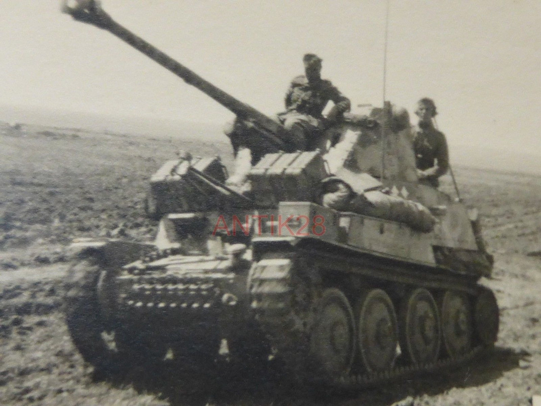 Foto Ostfront Russland 2 Panzerjäger Marder III 