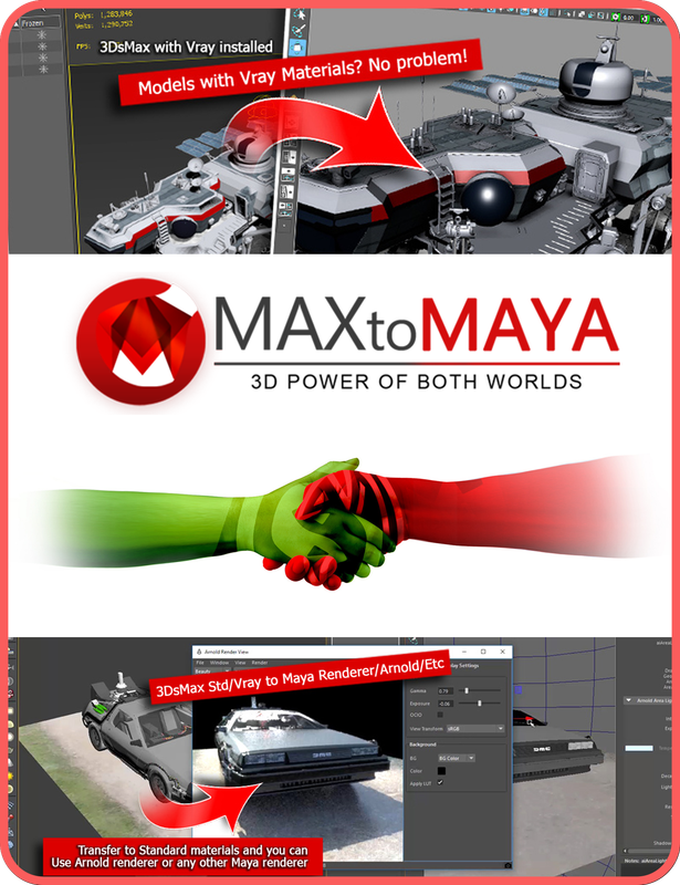 MaxToMaya v2.9