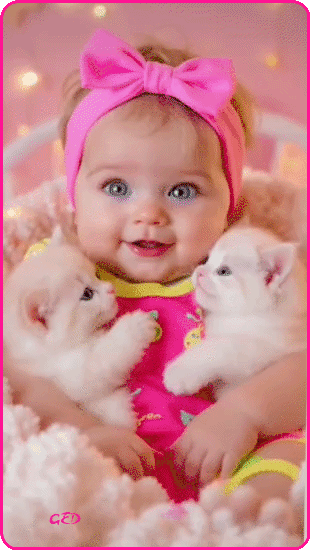 100526-fillette-en-rose-chatons