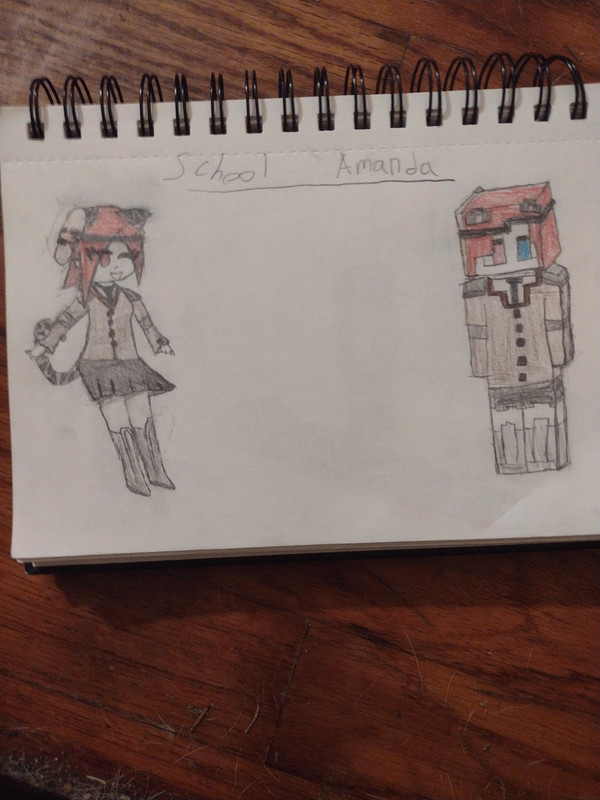 School Amanda Minecraft Skin