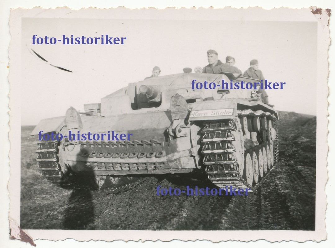 Panzer STUG III Sturmgeschütz Stummel Schild KOR