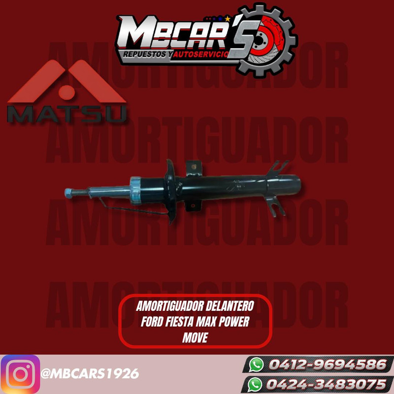 AMORTIGUADOR DELANTERO IZQ-DER FIESTA 04-12