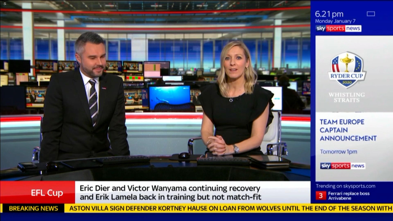 07 January - 18.00.00 - Sky Sports News At 6 2019. A comprehensi