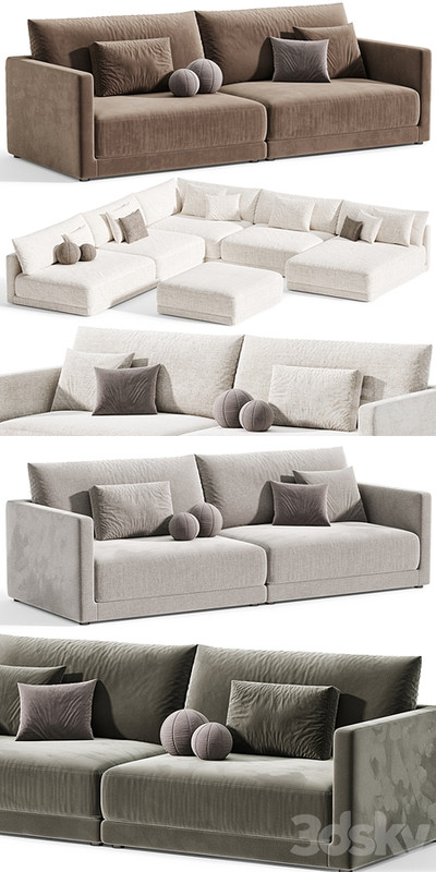 Blanche Katarina Corner Sofa By blanche