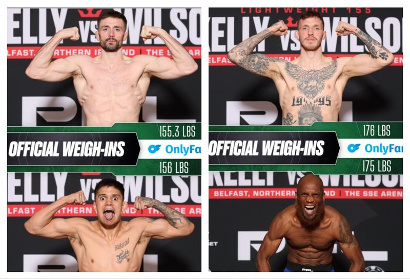 Кантар преди PFL Belfast