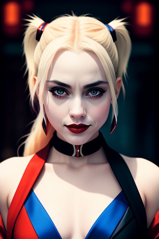 Harley-Quinn-wearing-a-kimono-29