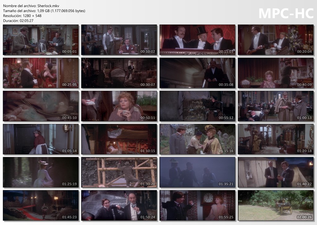 The Private Life of Sherlock Holmes [1970] latino - inglés