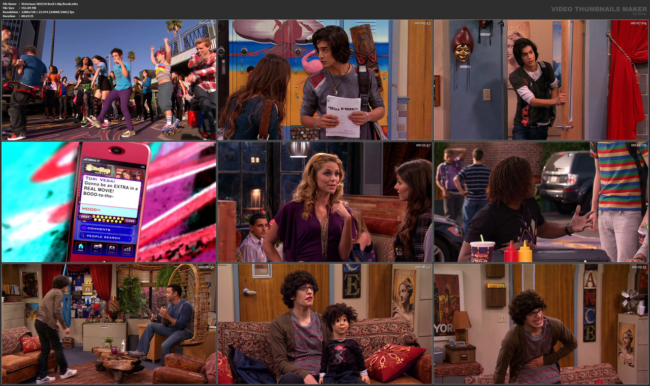 Victorious S01E10 Beck's Big Break.mkv