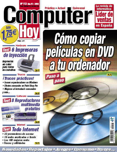 choy113 - Revistas Computer Hoy nº 111 al 136 [2003] [PDF] (vs)