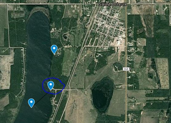 St Brieux sampling and access points
