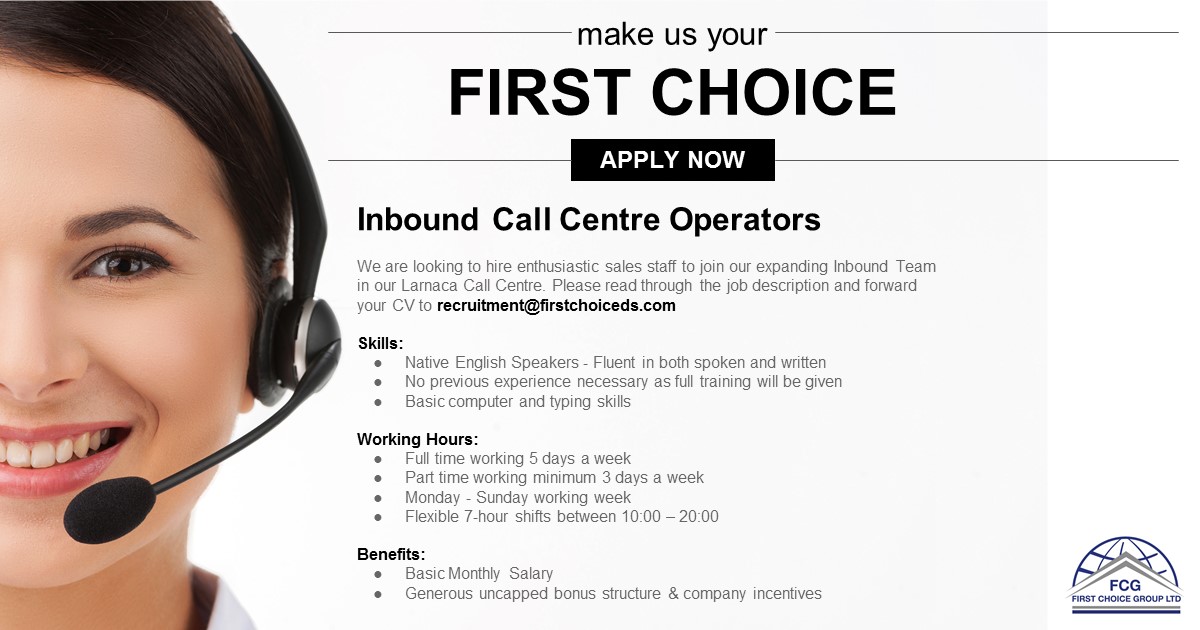 Inbound Call Centre Adverts