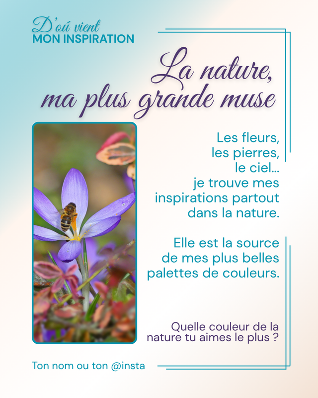 D'où vient mon Inspiration