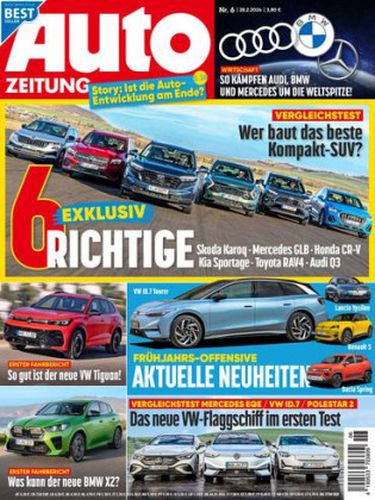 Cover: Auto Zeitung Magazin No 06 vom 28  Februar 2024