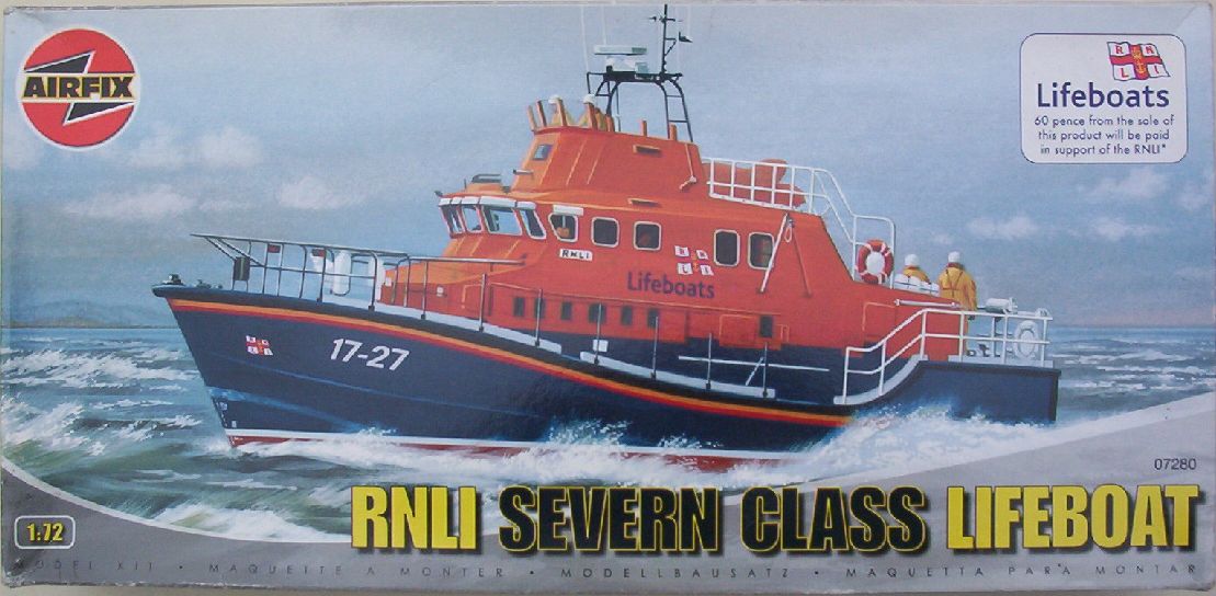 Airfix 72 RNLI Severn Class Lifeboat