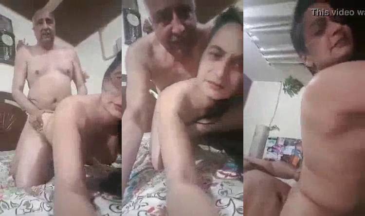 Buddha Uncle Fucks Aunty in XXX Video