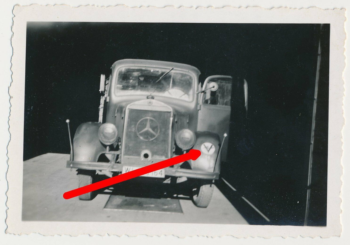 Fotos, Mercedes Benz Lkw Typ L 3000, Maling Kennung, Luftwaffe (3)