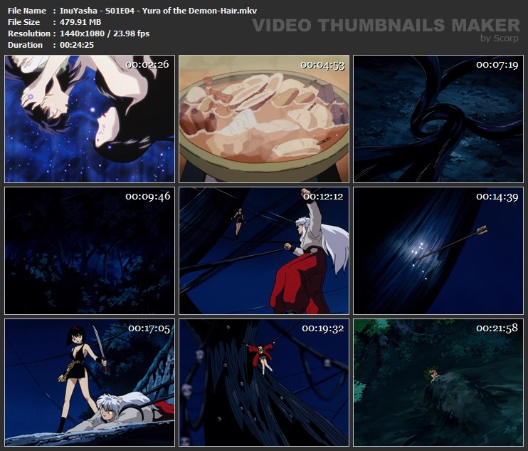 InuYasha - S01E04 - Yura of the Demon-Hair.mkv