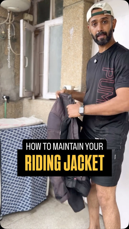 How to maintain your riding jacket