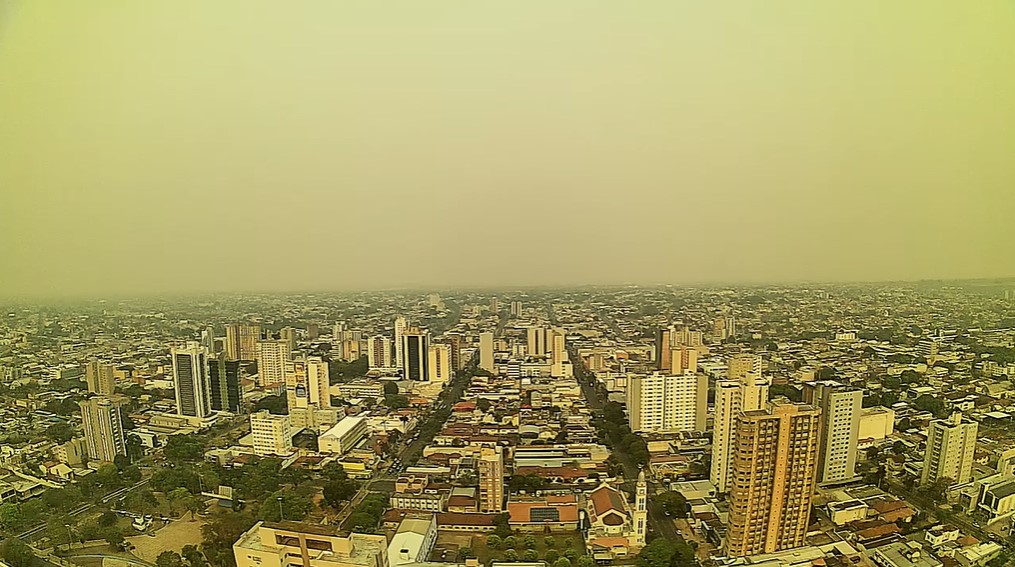 Campo Grande nesta manhã de quarta-feira