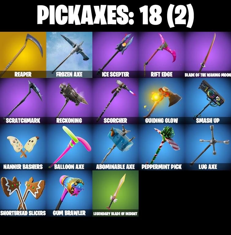 pickaxes comp