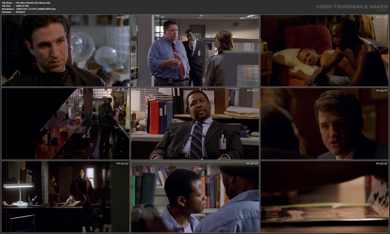 The Wire S02e03 Hot Shots.mkv