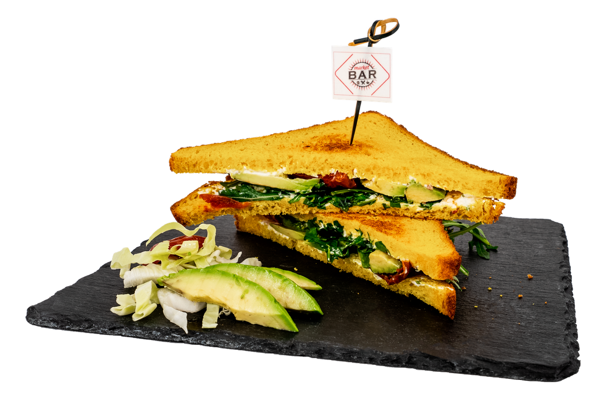 Tramezzino avo e pomo rustico