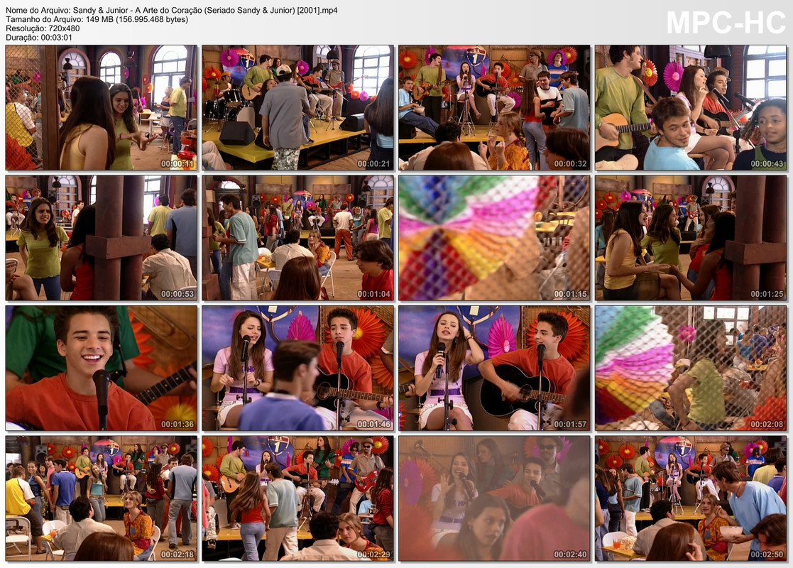 Sandy & Junior - A Arte do Coração (Seriado Sandy & Junior) [2001]