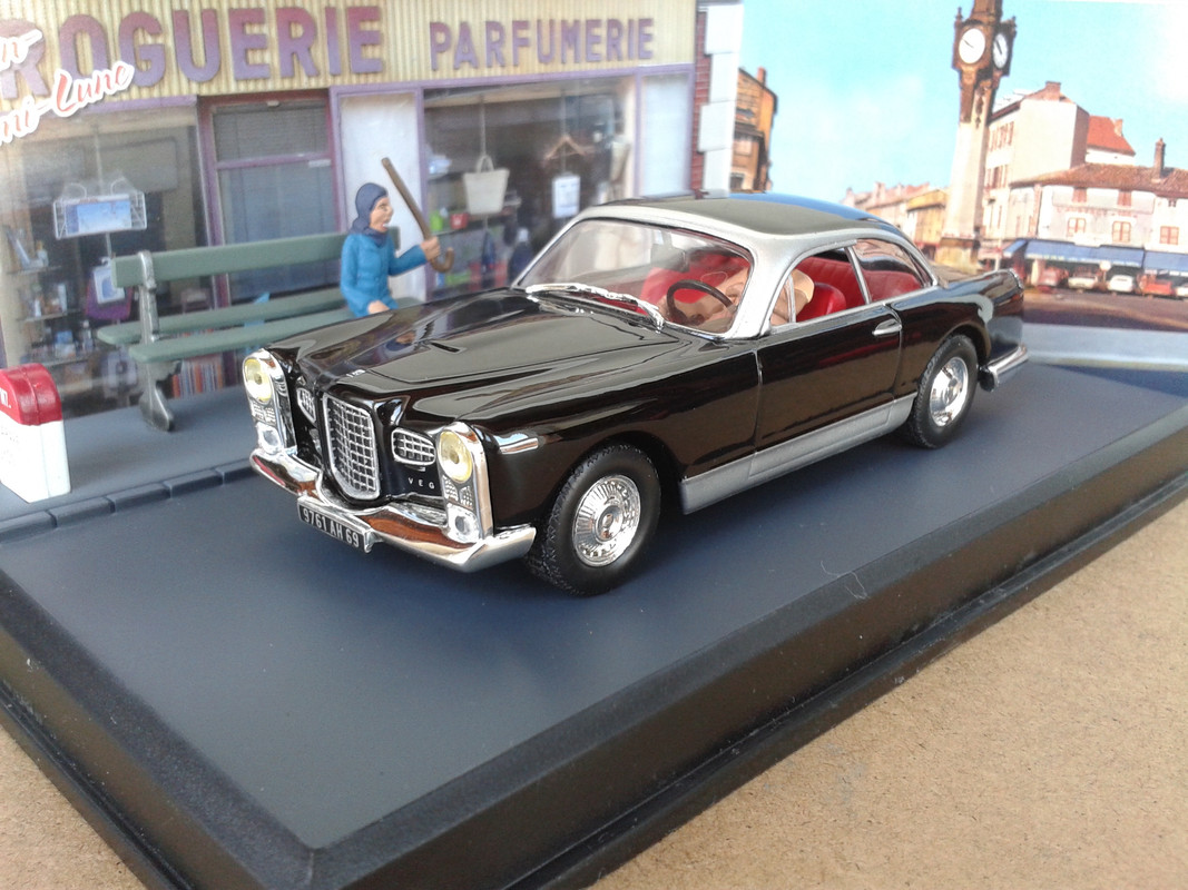 1954 Facel Vega FV (Ixo - Nº15 La Route Bleu) (2)