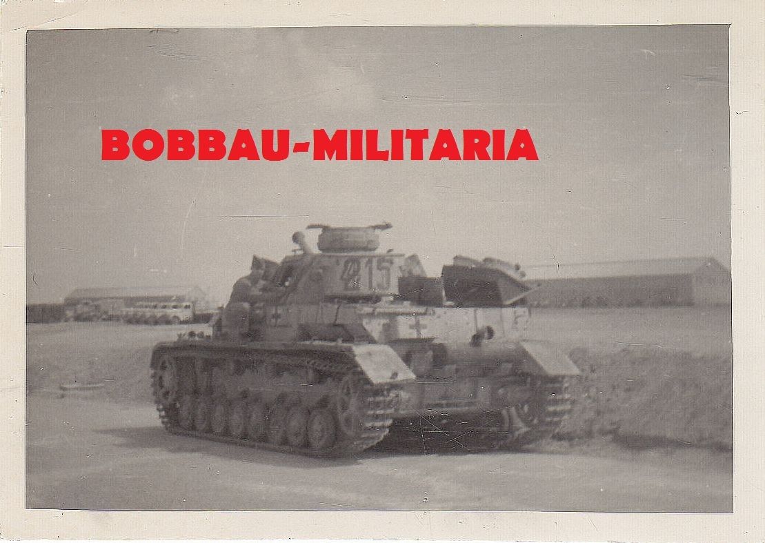 Afrikakorps DAK Panzer IV mit überstrichener neu