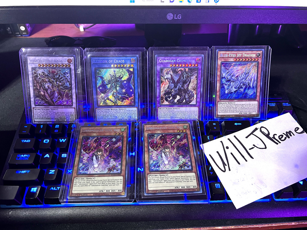[US,US] [H] 1st Ed Battle of Chaos Secret Rares, Illusion of Chaos