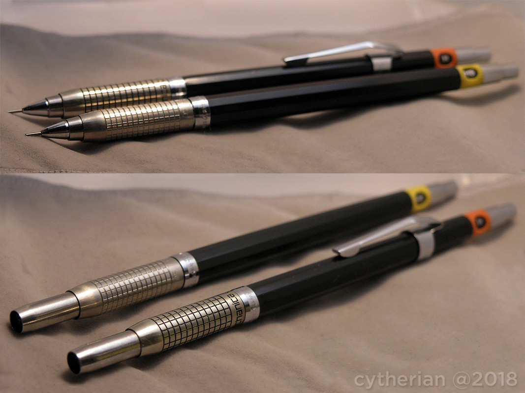 Review: Pentel Mechanica 0.3 & 0.5 mm drafting pencils | Pen Museum