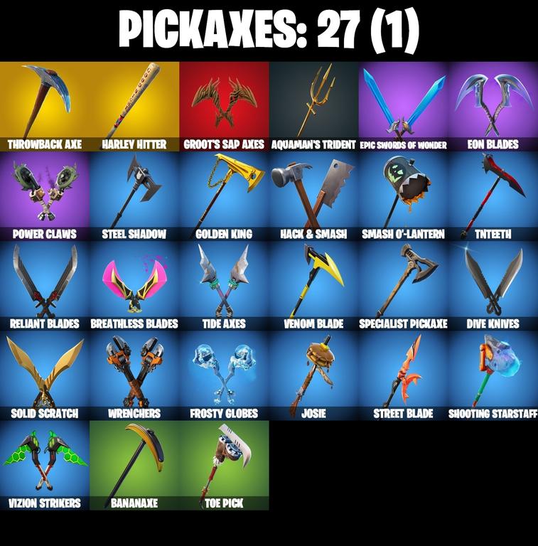 pickaxes comp