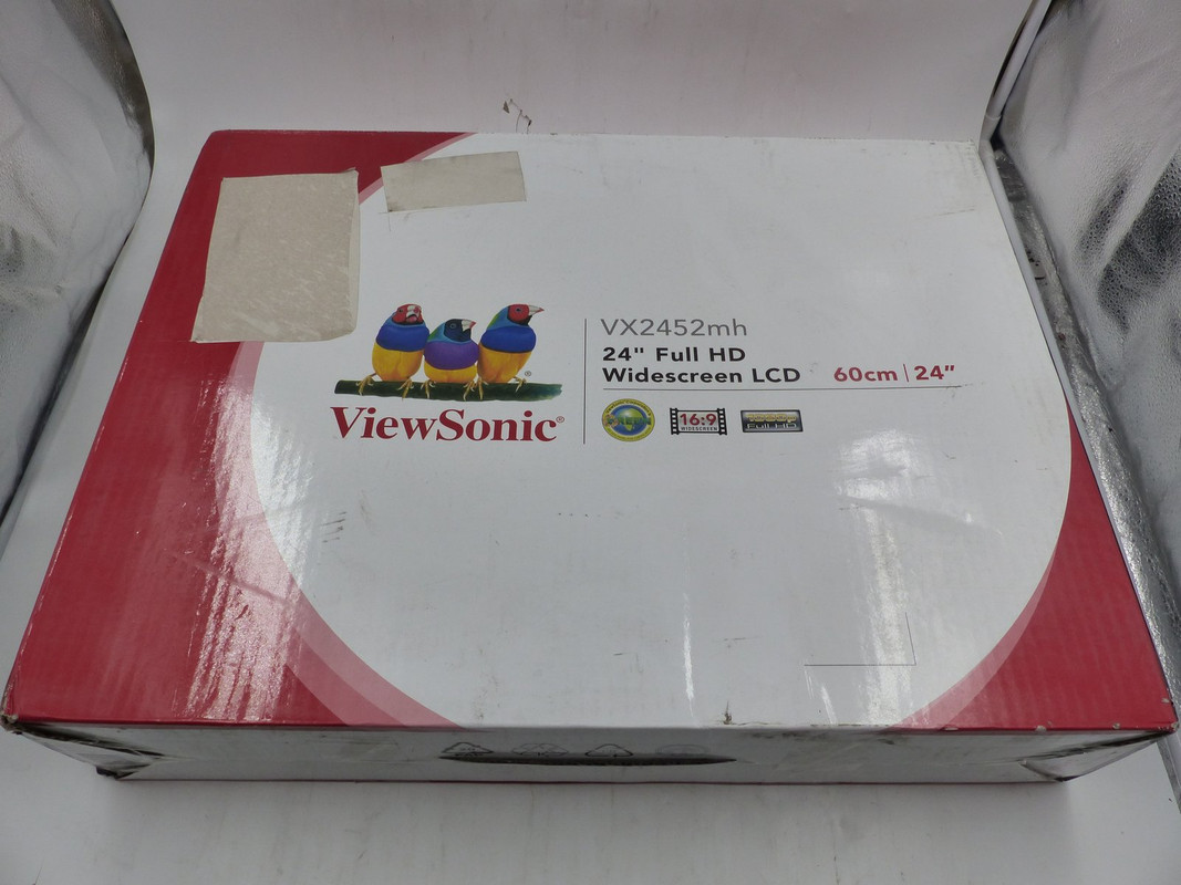 VIEWSONIC 24" FULL HD WIDESCREEN LCD MONITOR VX2452MH
