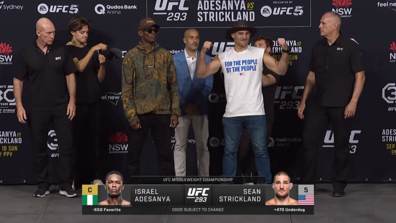 Пресконференция преди UFC 293