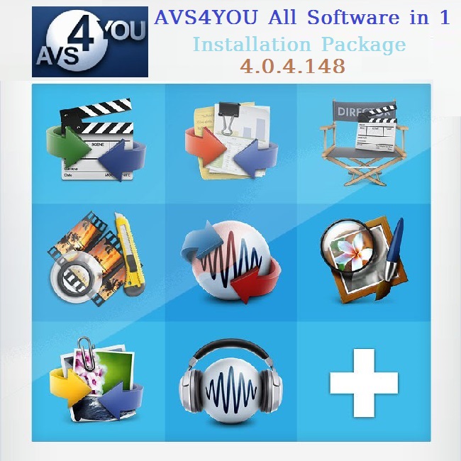 AVS4YOU All Software in 1 Installation Package 4.0.4.148